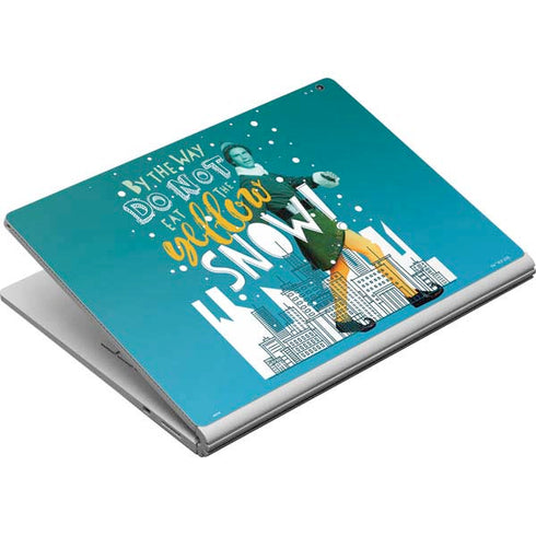 Elf Buddy Don’t Eat Yellow Snow Surface Book Skin